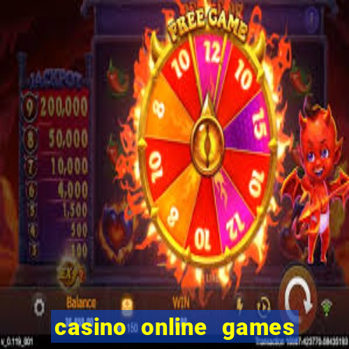 casino online games real money