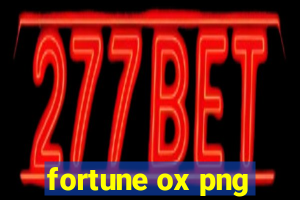 fortune ox png