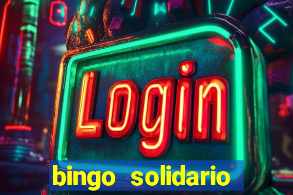 bingo solidario como organizar