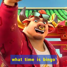 what time is bingo at foxwoods