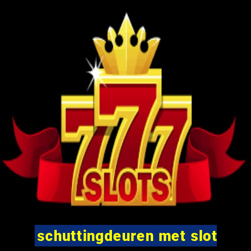 schuttingdeuren met slot