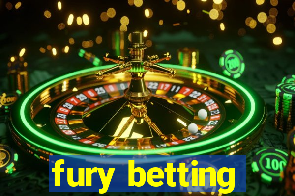 fury betting