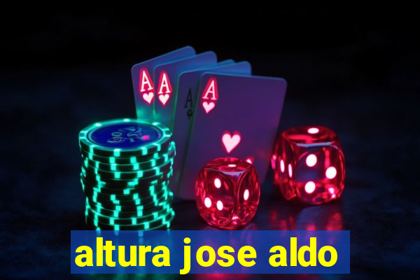 altura jose aldo