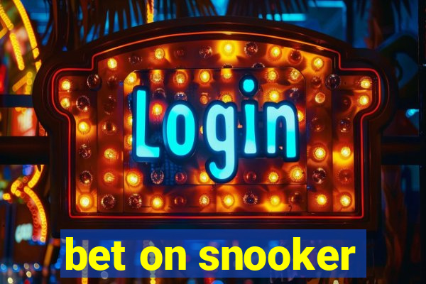 bet on snooker