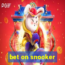 bet on snooker