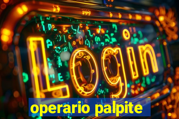 operario palpite