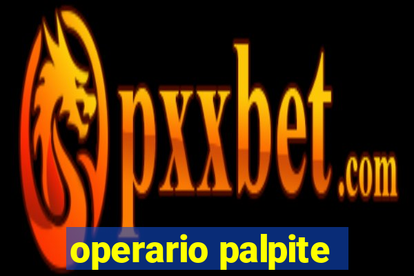 operario palpite