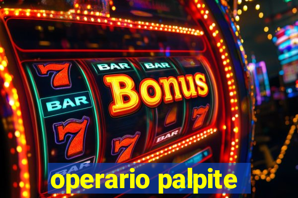 operario palpite