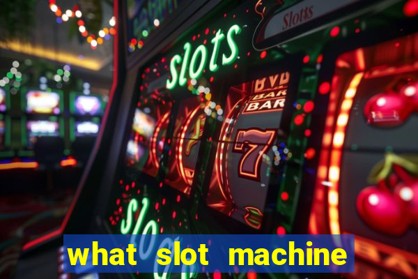 what slot machine has the best odds