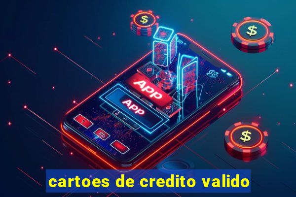 cartoes de credito valido