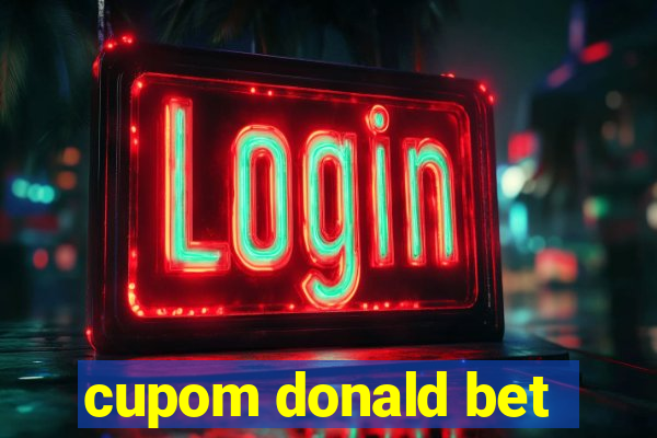 cupom donald bet