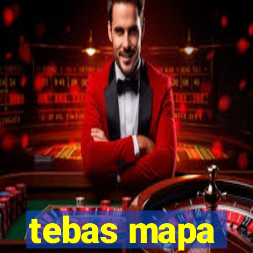 tebas mapa