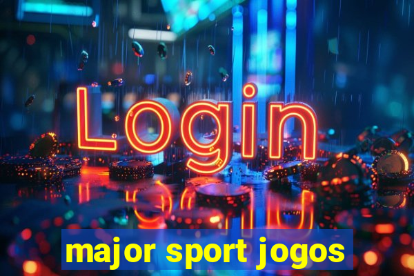 major sport jogos