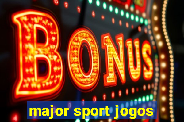 major sport jogos