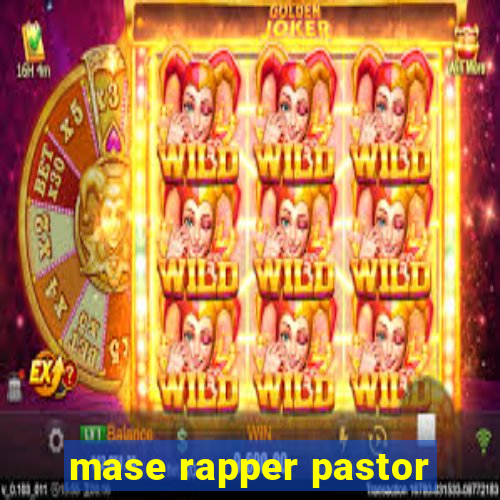 mase rapper pastor