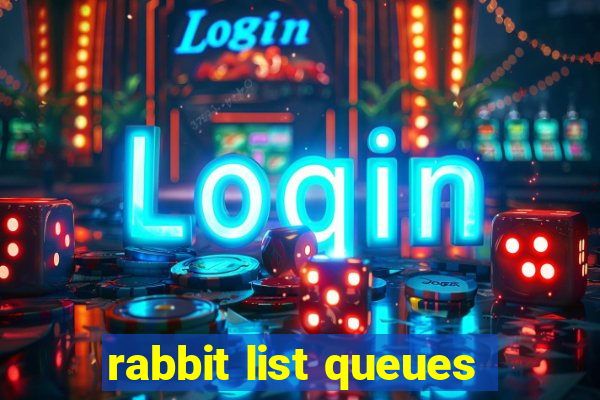 rabbit list queues