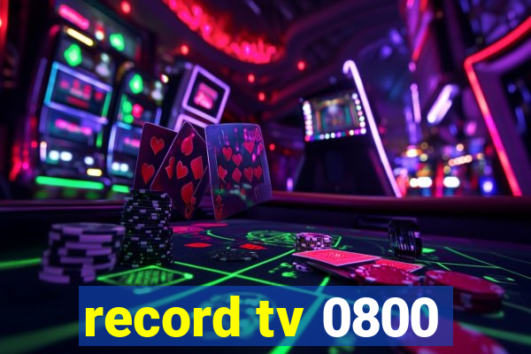 record tv 0800