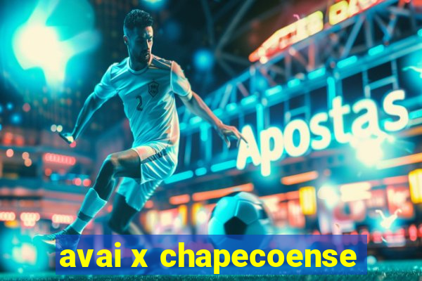 avai x chapecoense