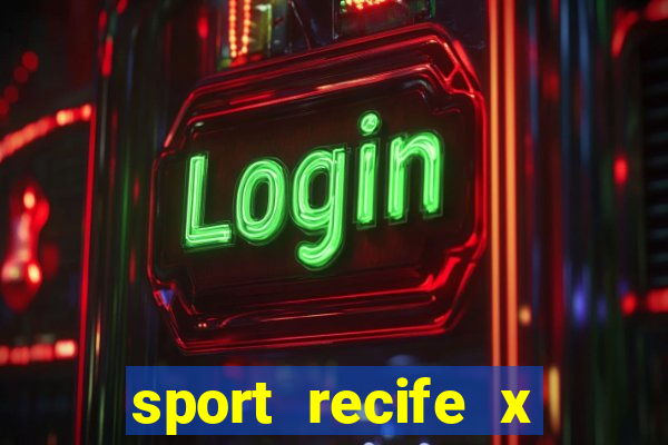 sport recife x ponte preta palpite