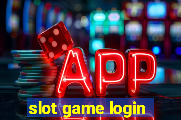 slot game login