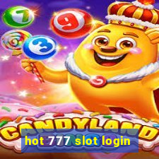 hot 777 slot login