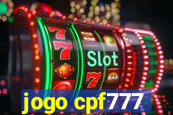 jogo cpf777