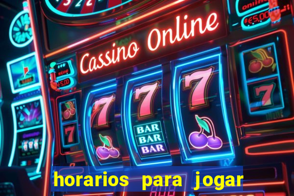 horarios para jogar fortune ox