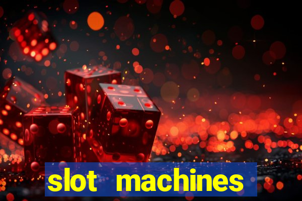 slot machines online casino