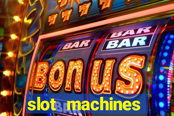 slot machines online casino