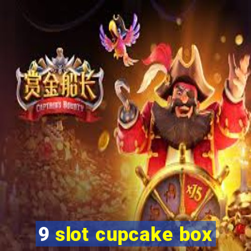 9 slot cupcake box