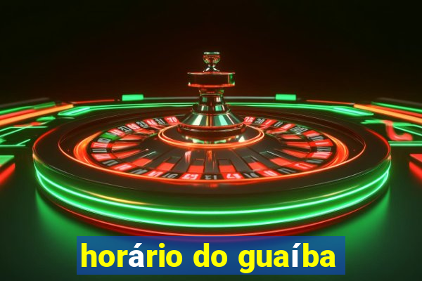 horário do guaíba