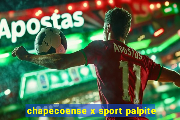 chapecoense x sport palpite