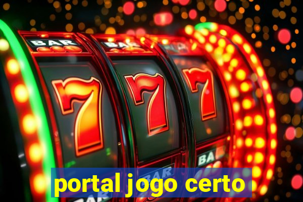 portal jogo certo