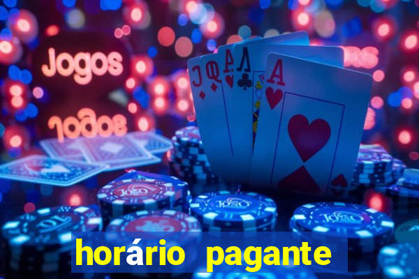 horário pagante fortune ox