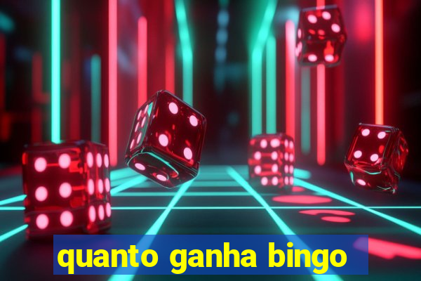 quanto ganha bingo