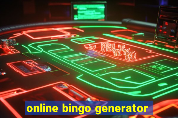 online bingo generator