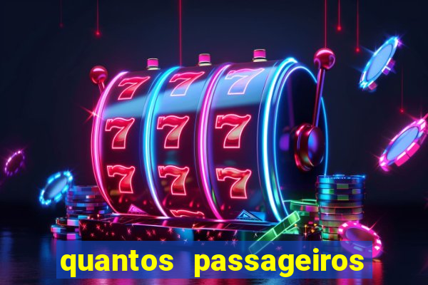 quantos passageiros cabem em um navio de cruzeiro