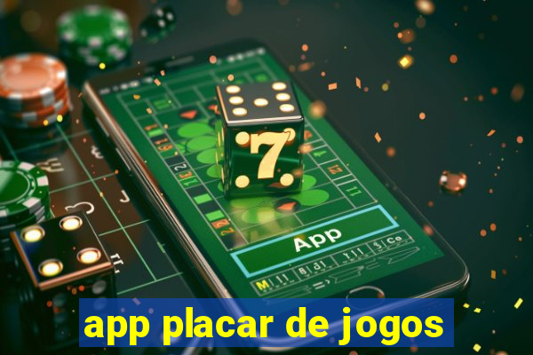 app placar de jogos