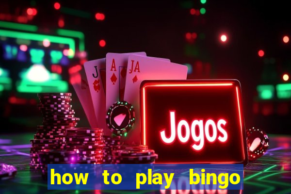 how to play bingo bonus scratch card