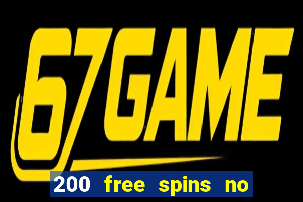 200 free spins no deposit usa casinos