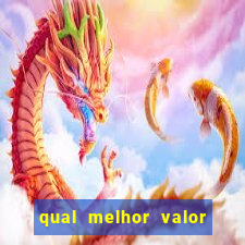 qual melhor valor para jogar fortune tiger