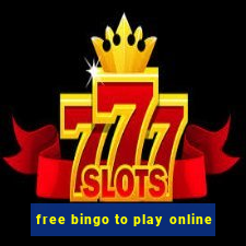 free bingo to play online