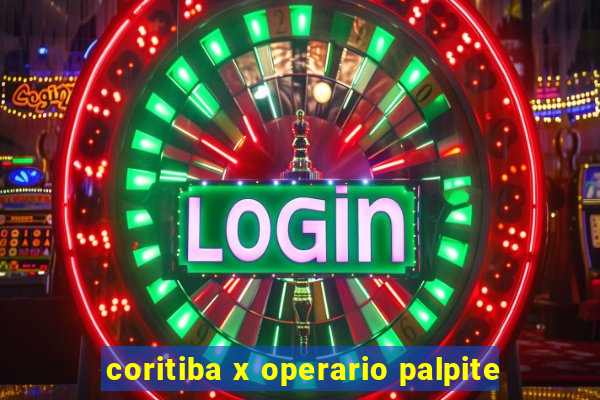 coritiba x operario palpite