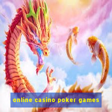 online casino poker games