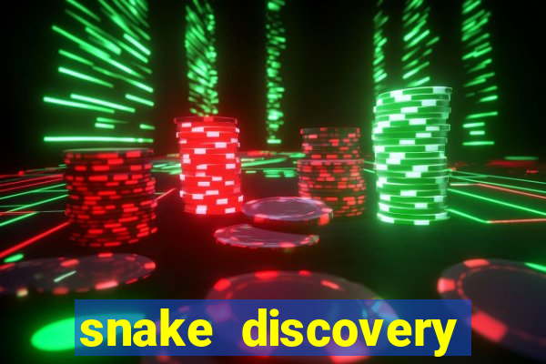 snake discovery bingo card