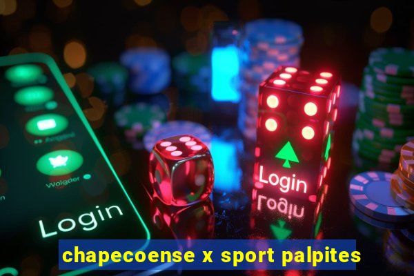 chapecoense x sport palpites