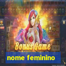 nome feminino