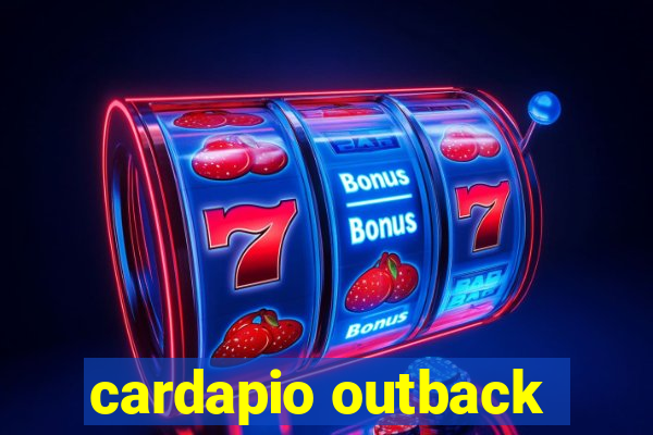 cardapio outback