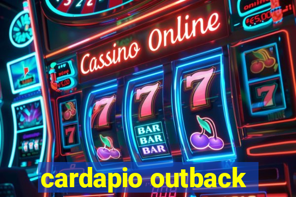 cardapio outback