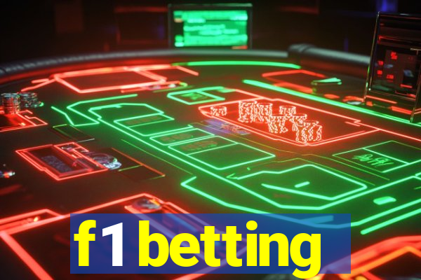 f1 betting